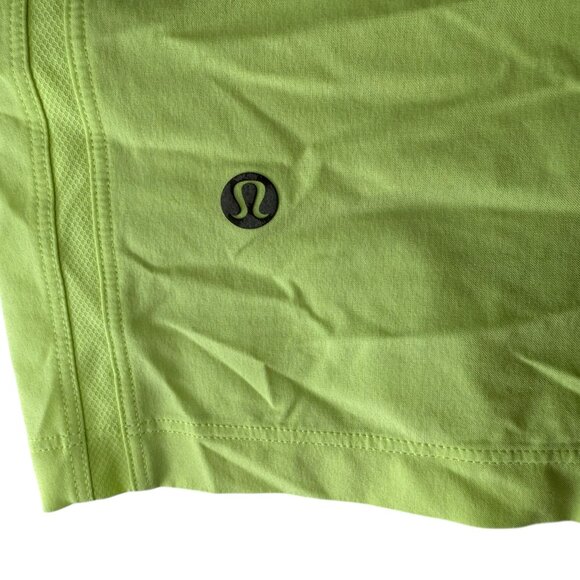 Lululemon Neon Fluorescent Highlighter Yellow Green Men's Large.  Athletic Runni - Picture 2 of 12
